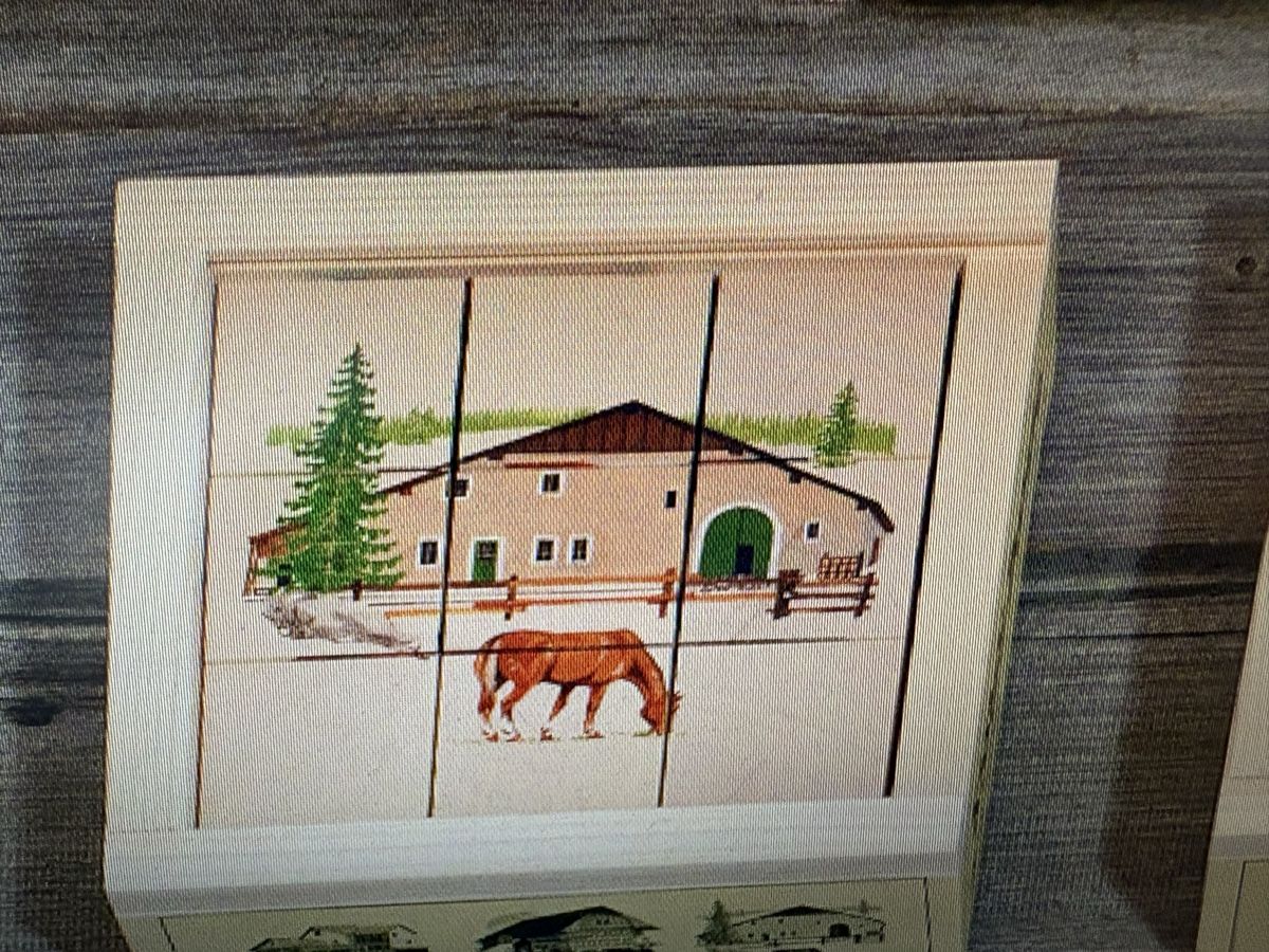 Puzzle: Holzpuzzle mit Schweizer Häuser, Vintage, Klötzli – Usato da Zürich venduto da venusandmars 2