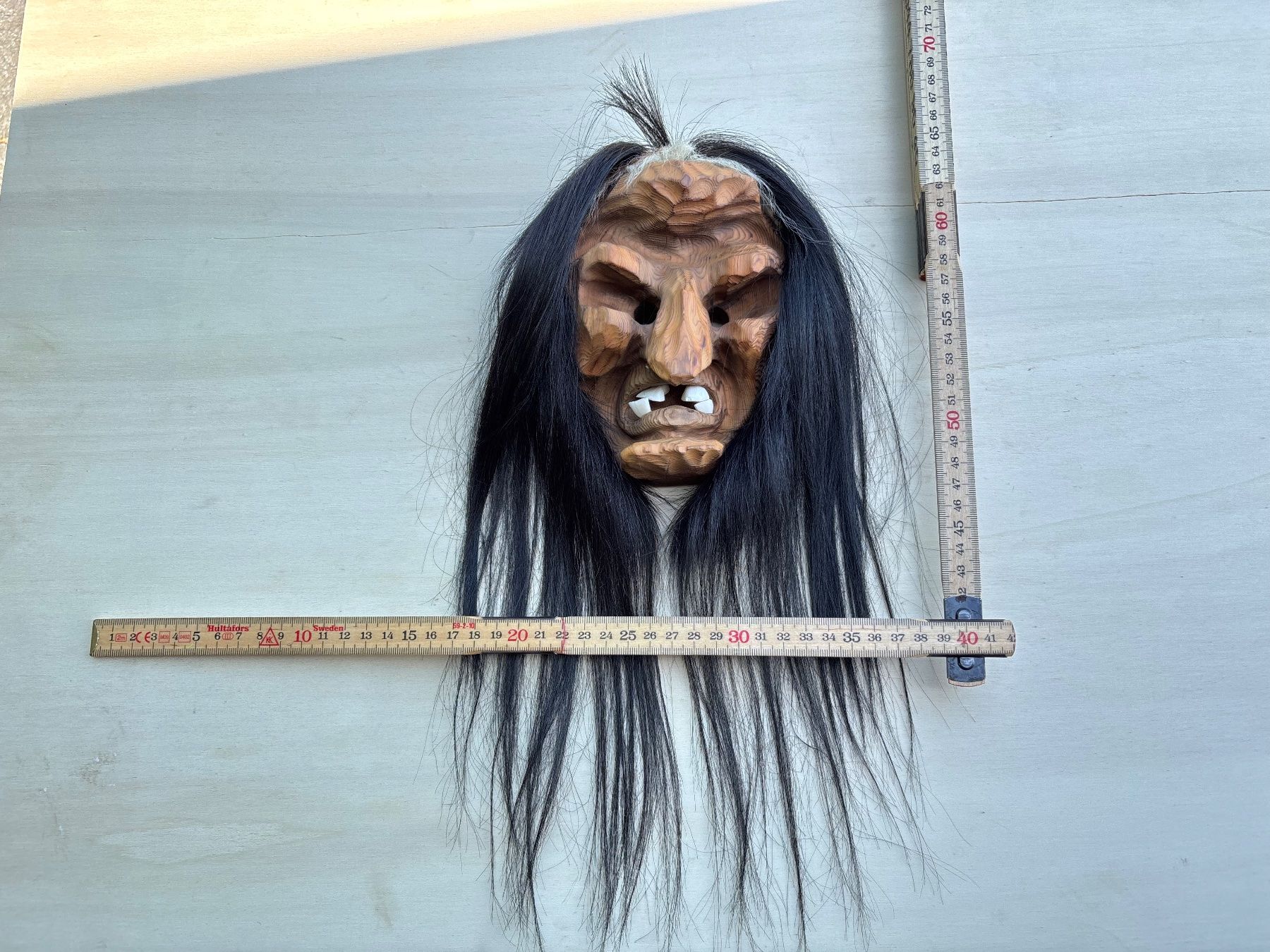 Altro in Antiquarato & Arte: schöne alte Walliser Holzmaske von Siegen Moritz Blatten – Usato da Feldbach venduto da Olive1 9