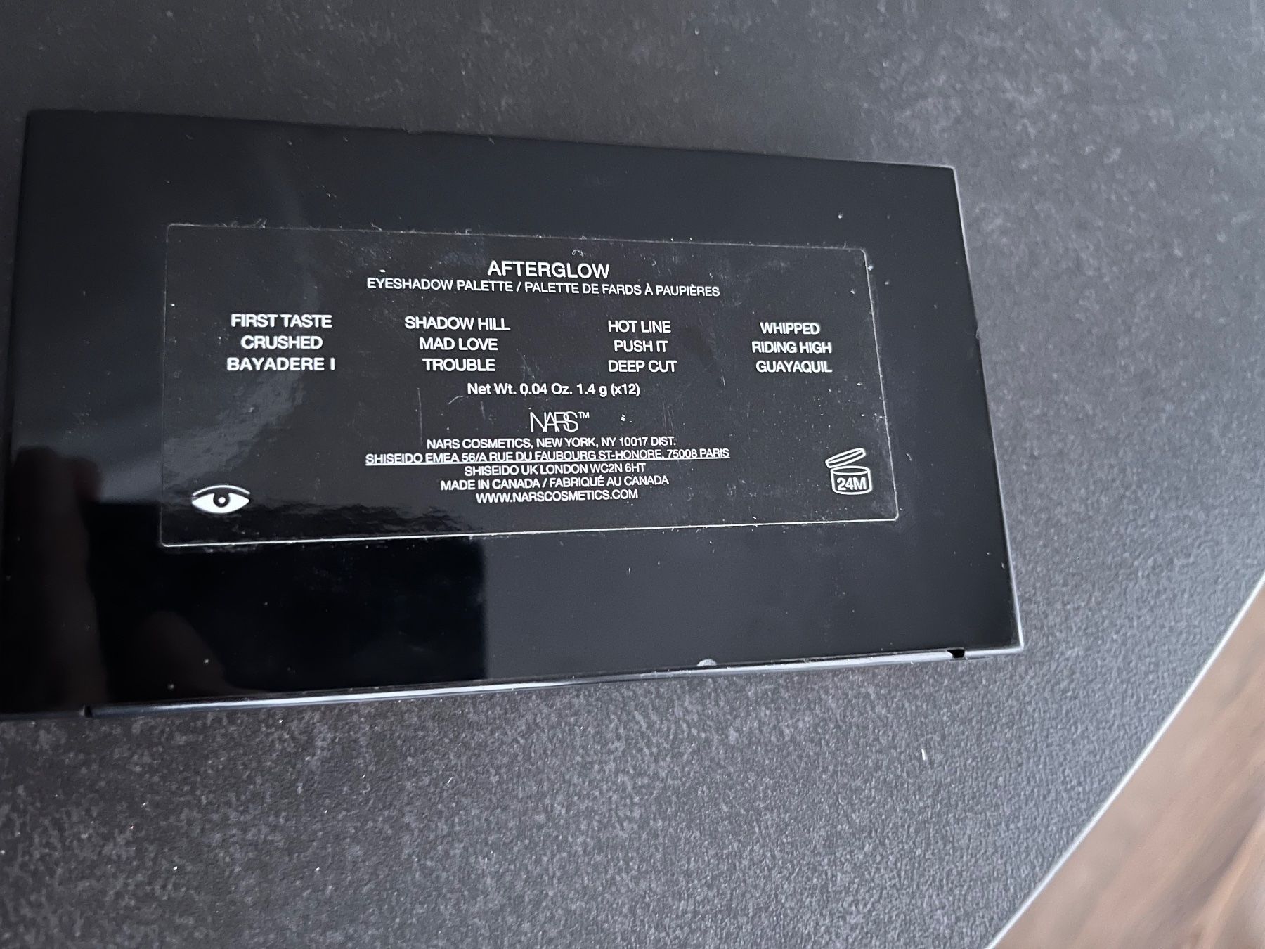 Nars Make-up: NARS Afterglow Lidschatten Palette - Limited Edition – Gebraucht aus Wohlen AG von kissne4 9