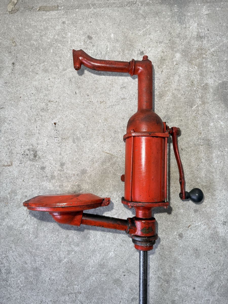 Pompe & Parti di ricambio: Fasspumpe mit Auffangwanne Oldtimer-Handpumpe – Usato da Boswil venduto da ABLagerBoswil 2