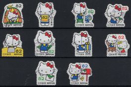 Hello Kitty - schöne Comic Motiv Serie aus Japan