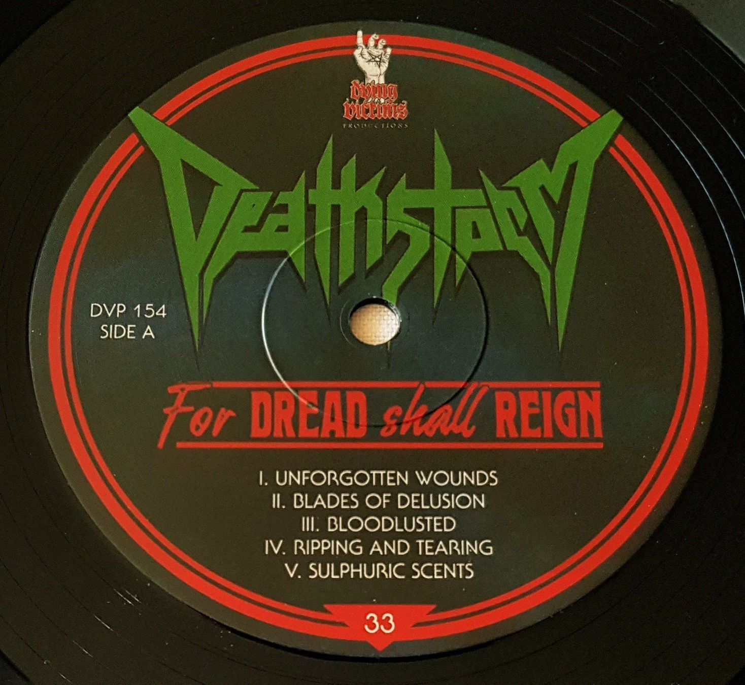 Schallplatten: Deathstorm – For Dread Shall Reign - First Press - Poster – Neu (gemäss Beschreibung) aus Uster von Zardodel 5