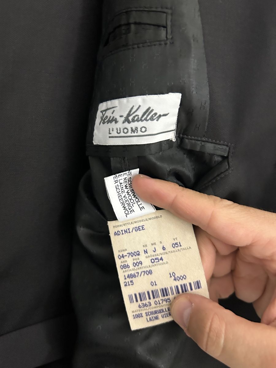 Hugo Boss Completi: HUGO BOSS Anzug schwarz Grösse 56 – Usato da Bülach venduto da INO_ 2