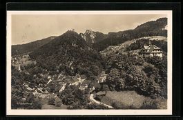 AK Waldenburg, Panorama, 1927