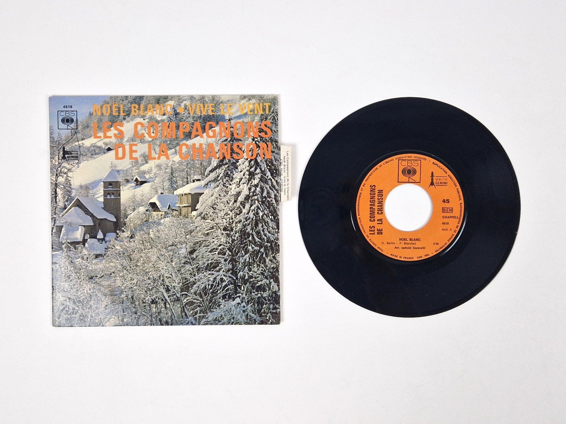 Dischi in vinile: Les Compagnons de la Chanson 2x Vinyl 7" Sammlung – Usato da Basel venduto da Restwert_Basel 1