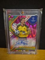 Edwin van der Sar Topps Finest Auto 68/75 Manchester United