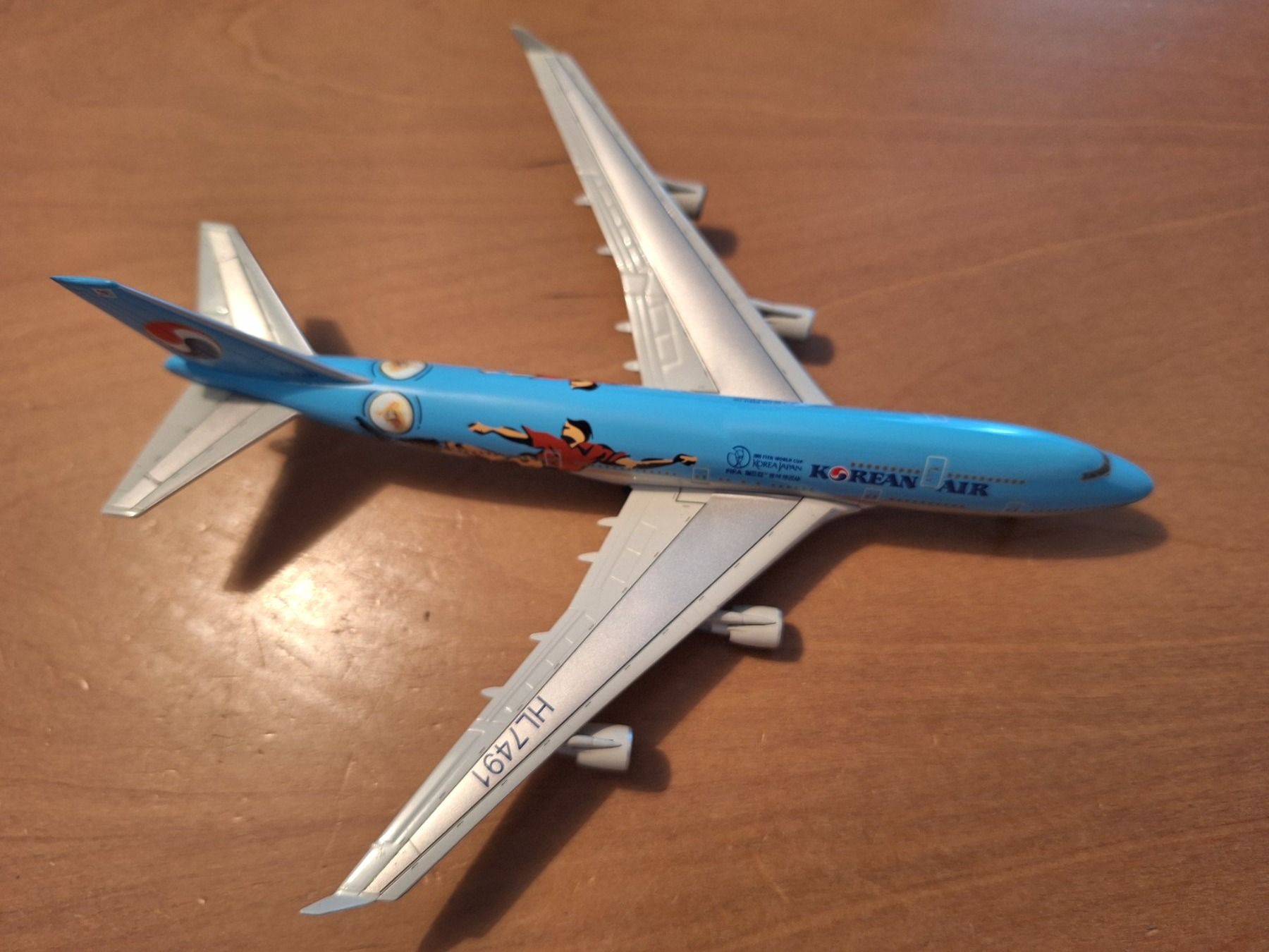 Boeing Kit di modellismo & Modellini statici: Korean Air B747-4B5 1:400 – Difettoso da Sargans venduto da nicsam1815 1