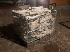 günstiges Brennholz, Hartholz, reine Buche 50cm, trocken