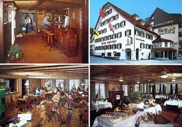KÜSSNACHT AM RIGI Werbung Hotel Restaurant Hirschen