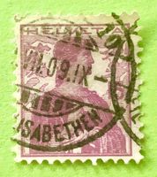  Nr.122 Brustbild der Helvetia mit Schwert GESTEMPELT    
