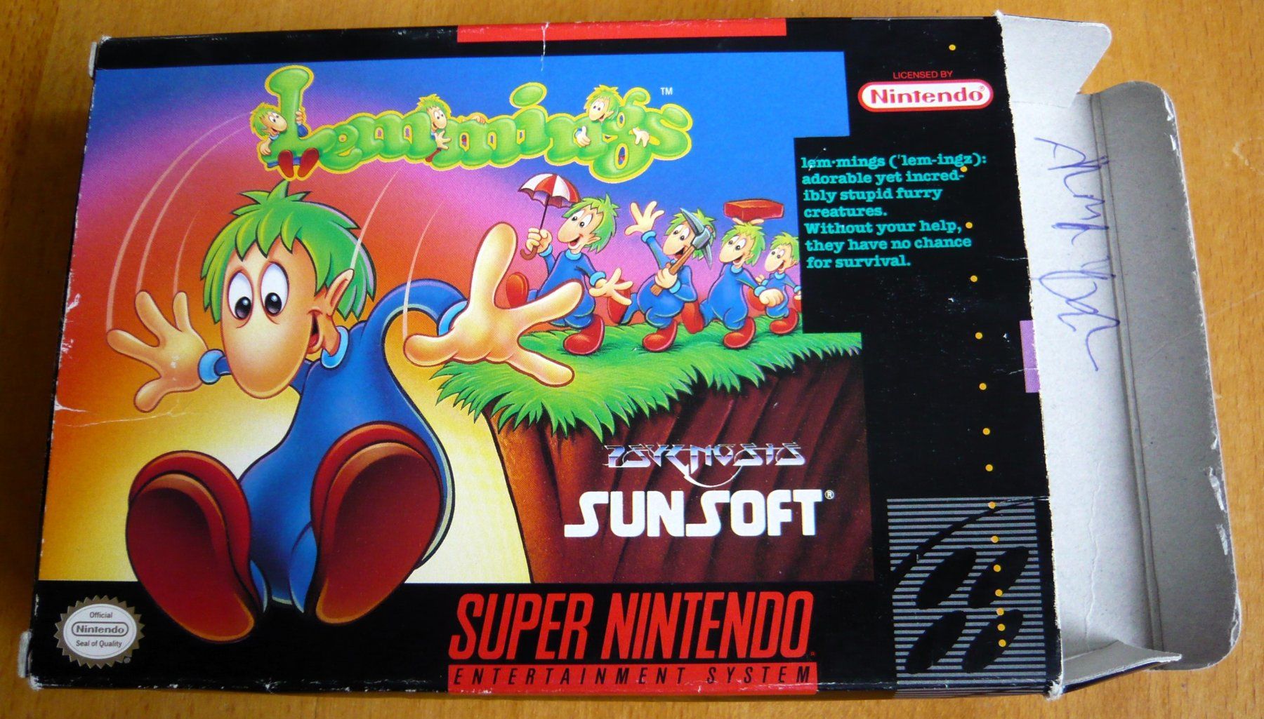 Nintendo Giochi: SNES: - Lemmings - Vintage ! – Usato da Onex venduto da Jaguar1986 7