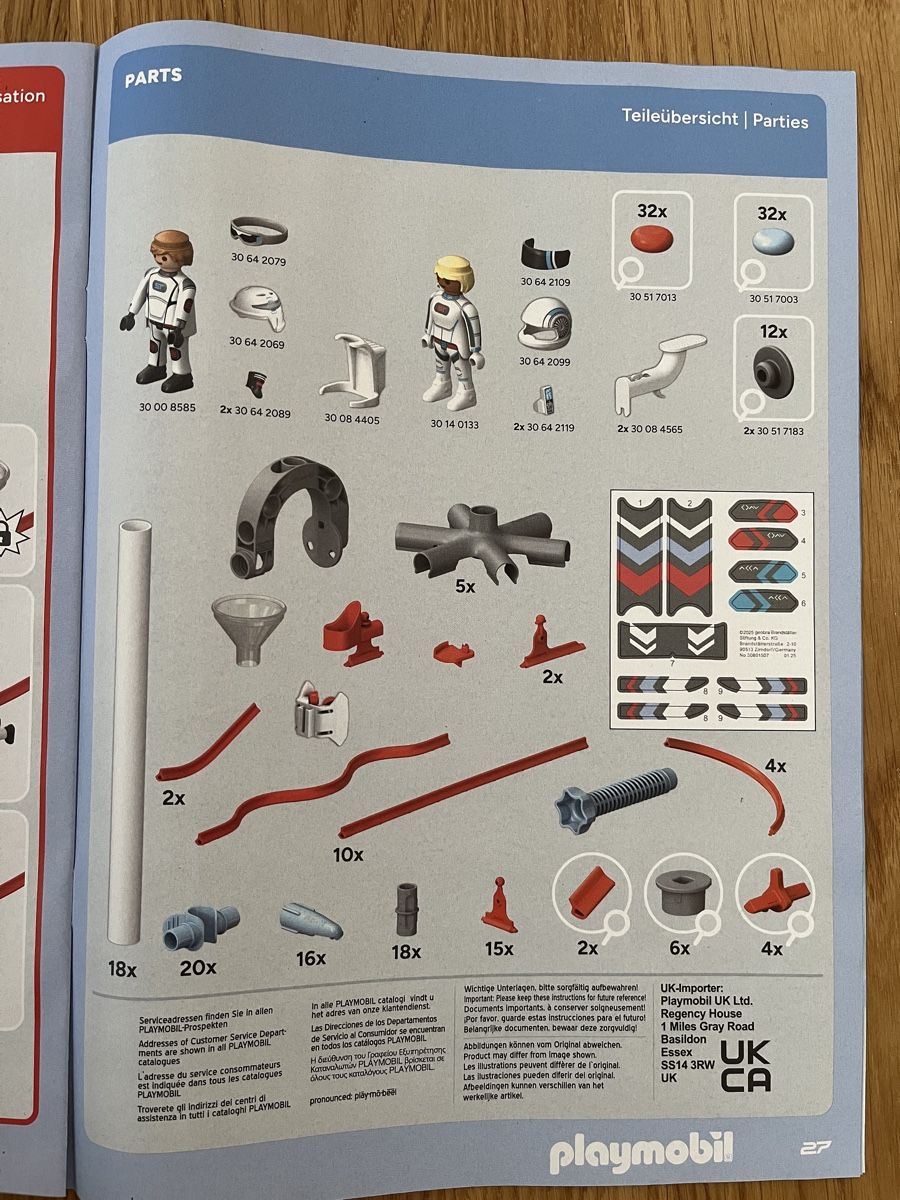 Playmobil Giocattoli: PLAYMOBIL Sky Trails - Bundle mit Starter Kit und Air Li – Nuovo (secondo la descrizione) da Ruswil venduto da silver06 8