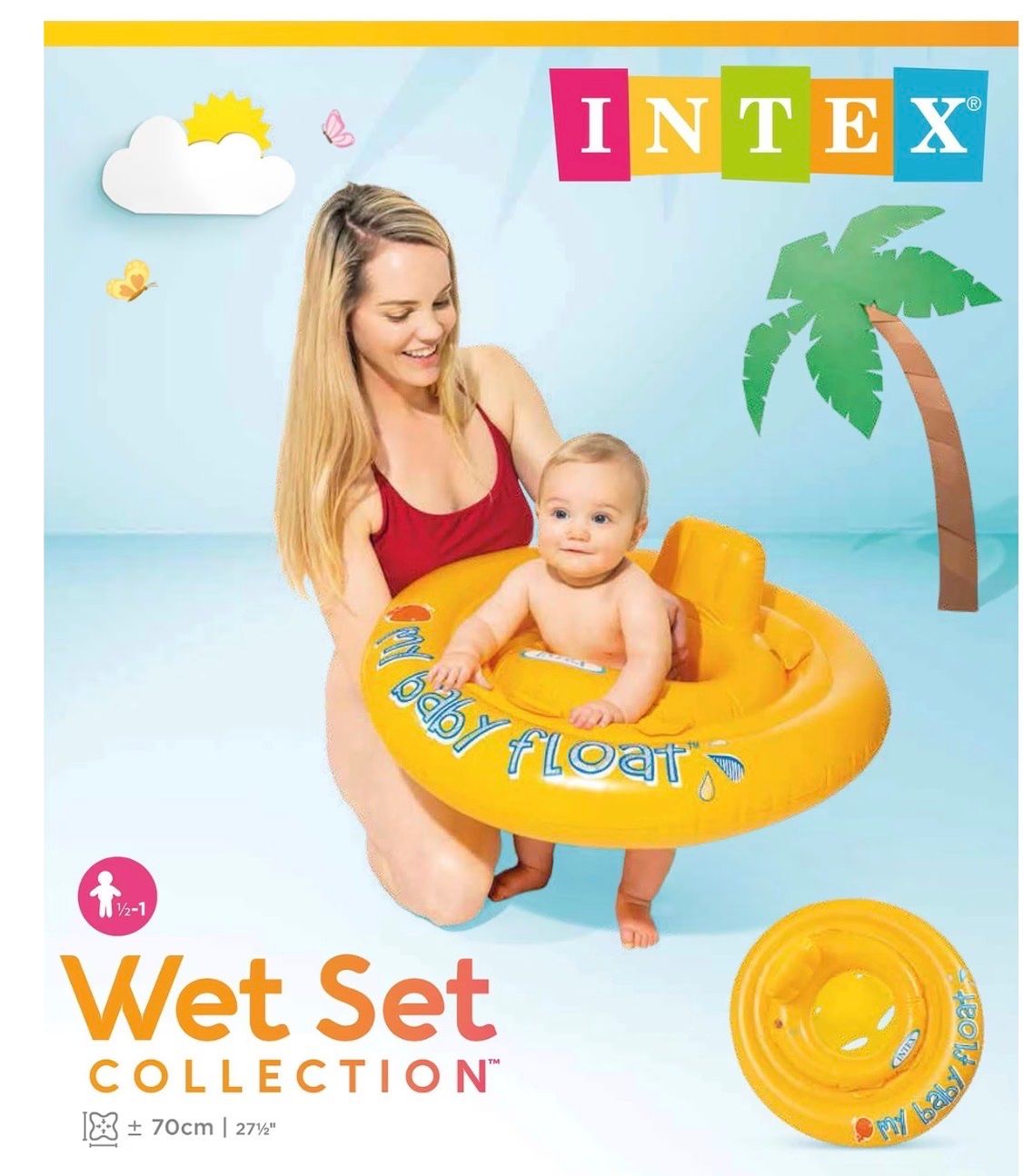 Intex Piscine: Intex My Baby Float 6-12M – Nuovo (secondo la descrizione) da Brugg AG venduto da Magna3 4
