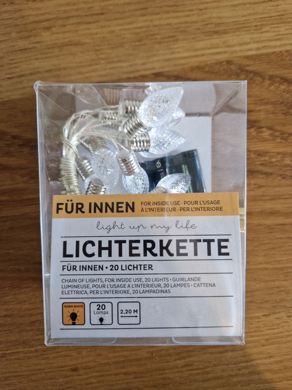 Ghirlande e barre luminose: Depot Lichterkette – Nuovo e nell'imballaggio originale da Frauenkappelen venduto da sarahgygax_