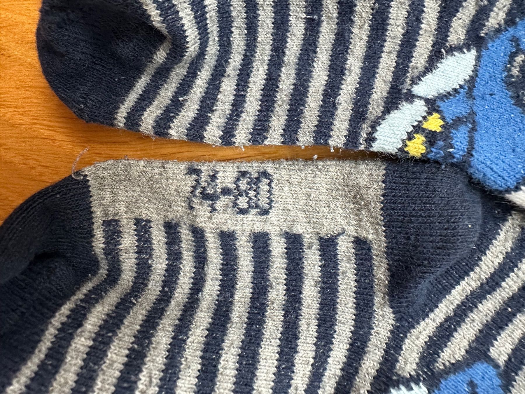 Calze per bambini: 3 Paar Kindersocken, Grösse 74-80 – Usato da Unterägeri venduto da StefanGekko 2