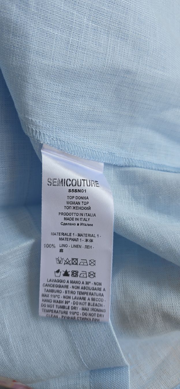 Anzüge & Kostüme: Semicouture Sommer Top mit Hose. Gr.42 – Gebraucht aus Zürich von Olala_ 6