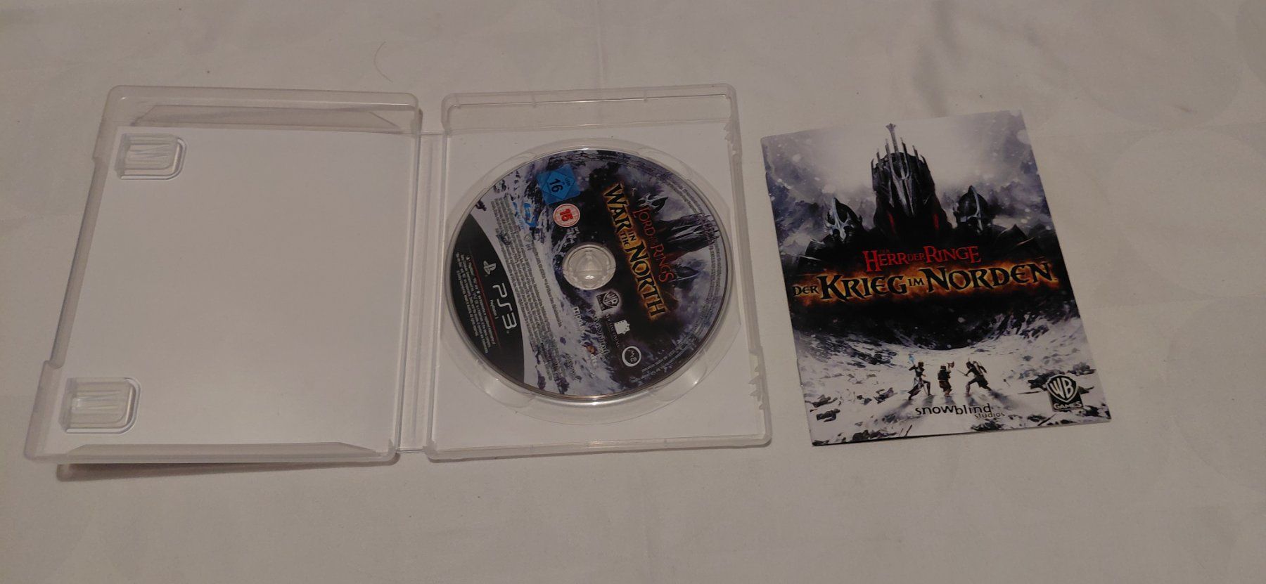 Spiele: Herr Der Ringe  "Krieg im Norden " PS3 – Gebraucht aus Gretzenbach von Uli1980 1