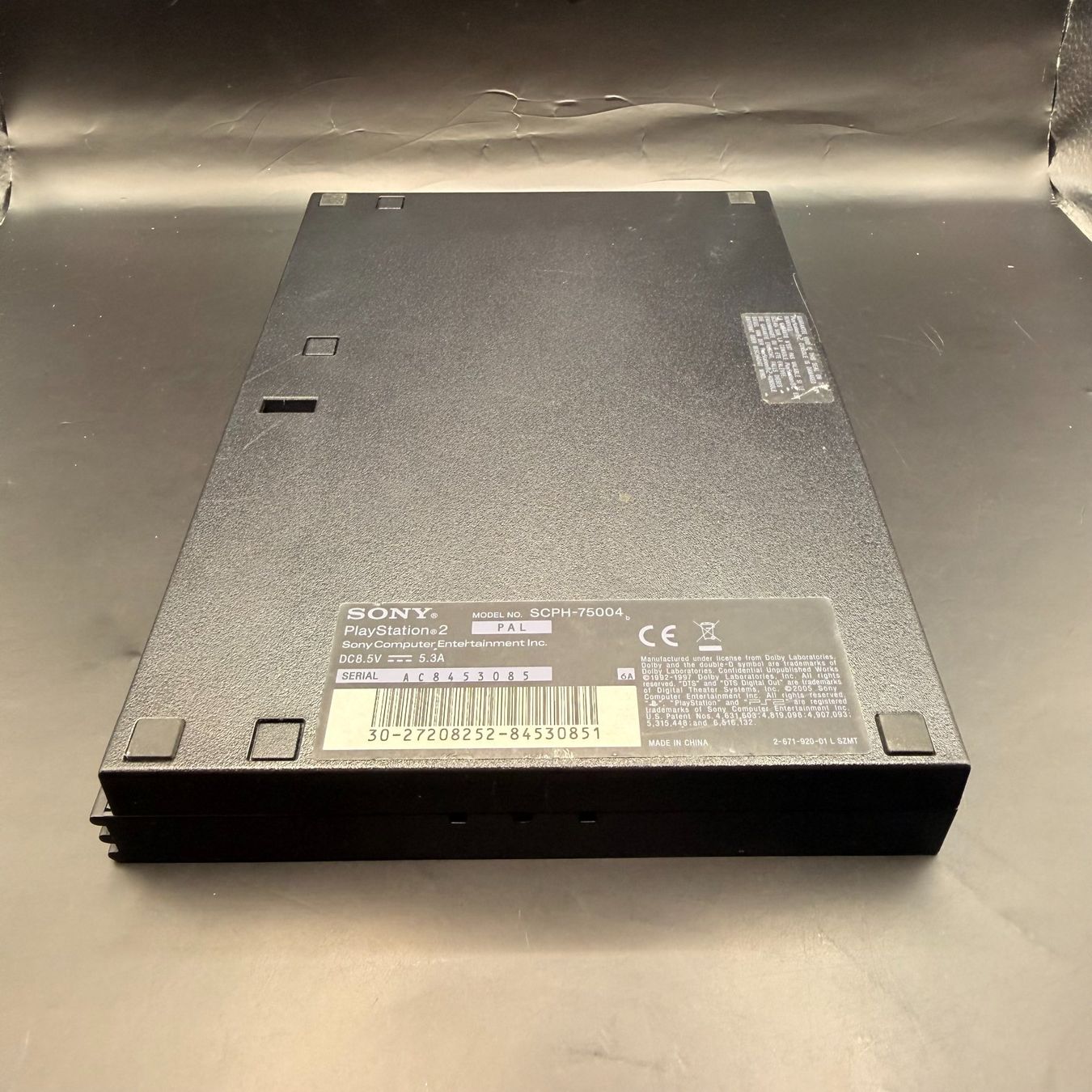 Sony Konsolen: Sony PlayStation 2 PS2 Slim Schwarz SCPH-75004 – Gebraucht aus Düdingen von Nerdworld 7