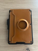 Herren Portemonnaie aus Leder mit AirTag Halterung Braun