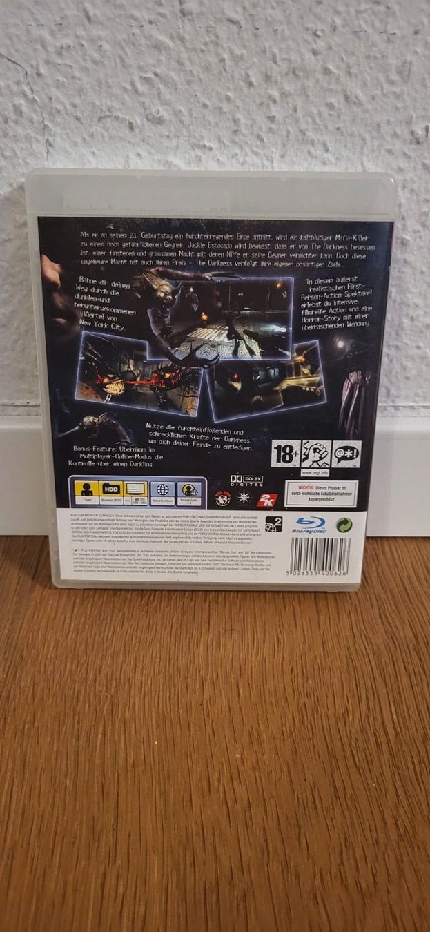 Sony Spiele: PS3 - The Darkness – Gebraucht aus Münsingen von DigitaleSpielecke 1