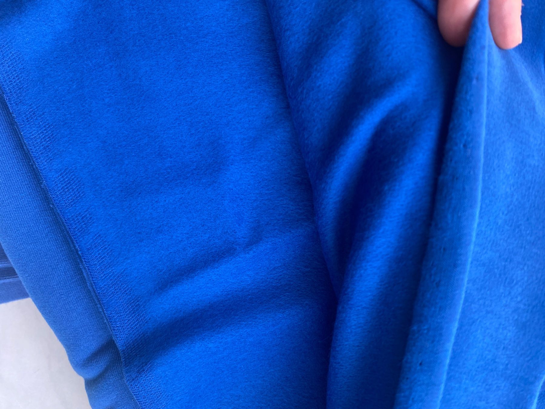 Tessuti: Sweat Cobalt Blau inkl Bündchen – Nuovo e nell'imballaggio originale da Effretikon venduto da Fiora-12 2