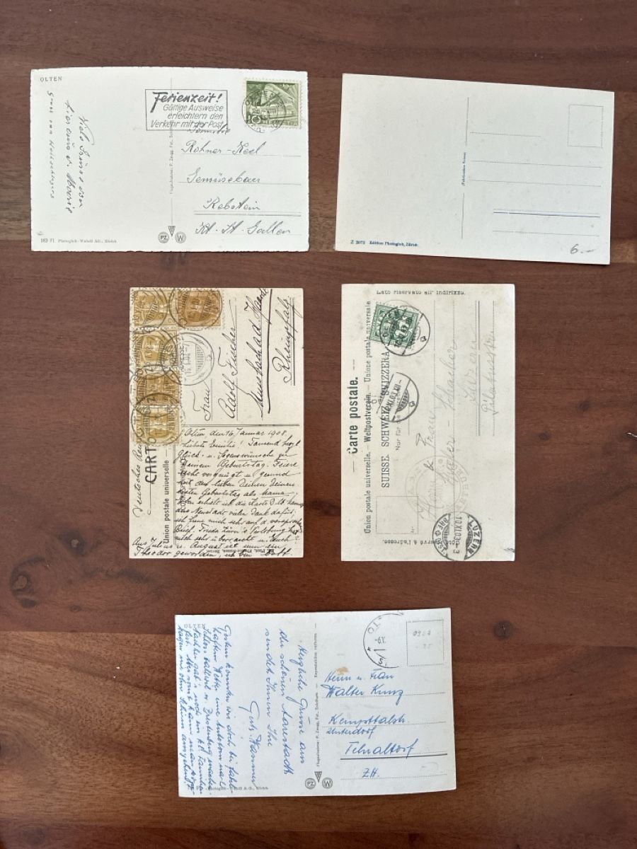Cartes postales: 10 Ansichtskarten Schweiz von Olten SO – D'occasion à Oftringen par Cla.vD.74 1