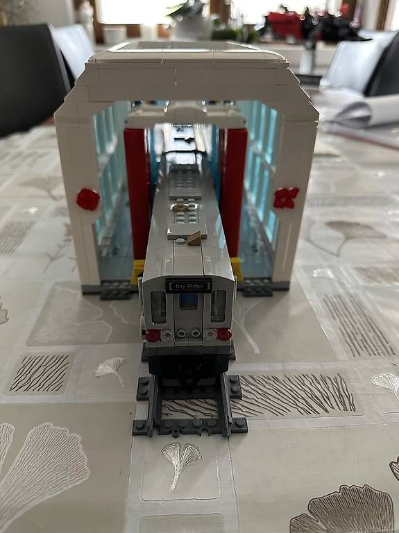 Modelleisenbahnen: Moc Eisenbahnwagen Waschanlage  – Gebraucht aus Schöftland von Stella 2