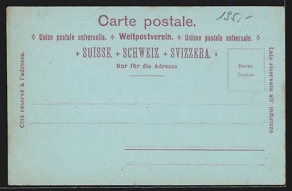 Cartoline postali: Mondschein-AK Zug, Pension Guggithal mit – Usato da Berlin venduto da bartko-reher 1