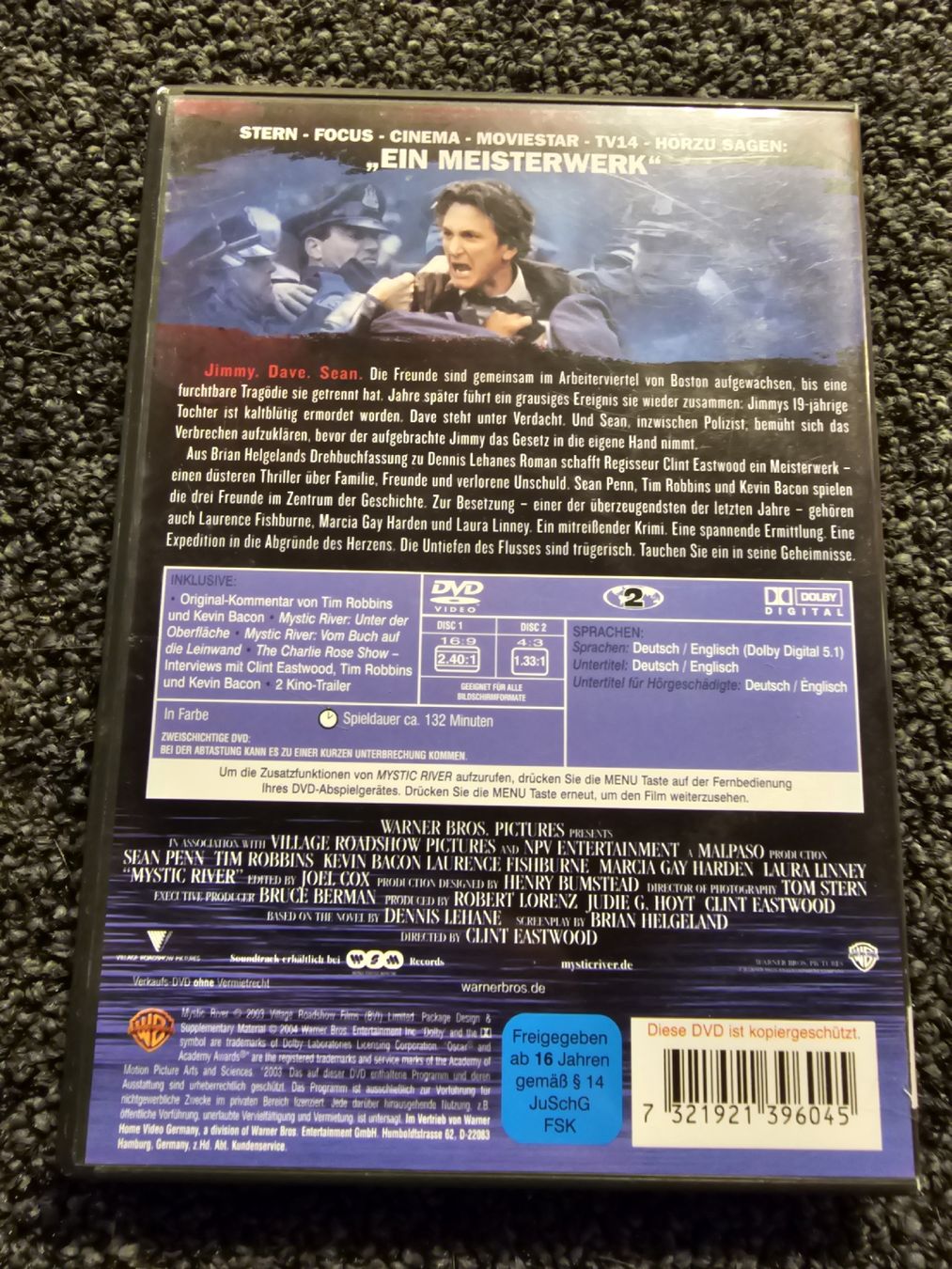 Tutti i DVDs: Mystic River DVD (21131) – Usato da Ruswil venduto da jan_bxl5 1