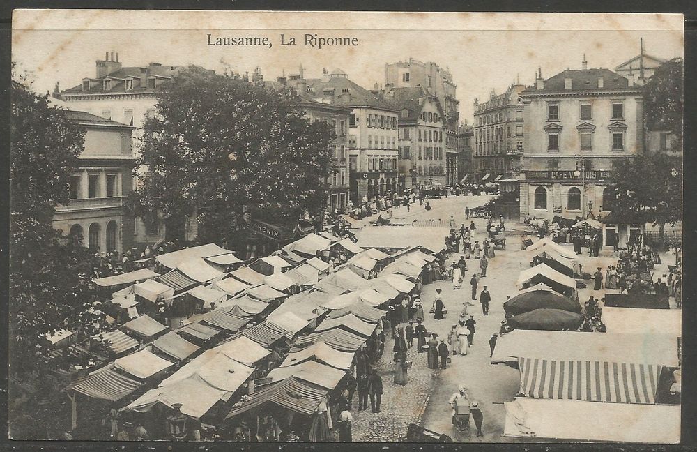 Carte P ( Lausanne / La Riponne ) (D'occasion) à La Russille pour CHF 4 ...