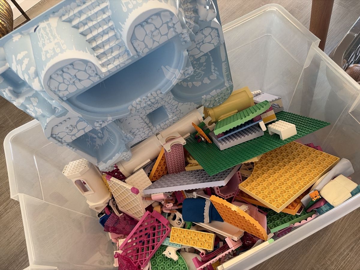 Lego Jouets: Lego Set gemischte Teile gebraucht – D'occasion à Wiler b.Utzenstorf par Farfalla73