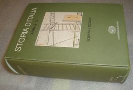 Storia d'Italia Annali 3 Scienza Tecnica