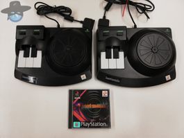 Beatmania Set - Game + 2 Kontroller / Sony PSX Playstation 1