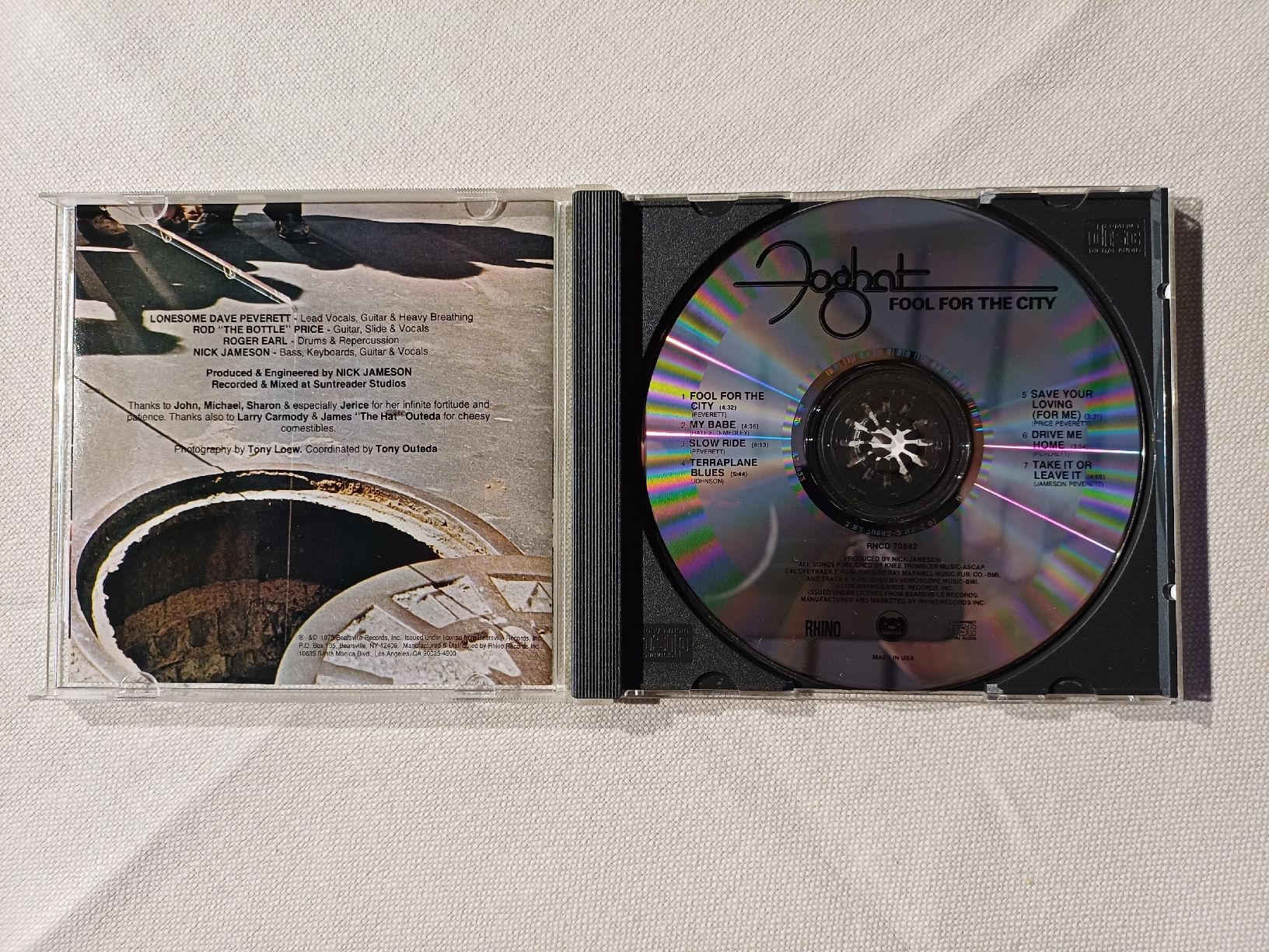 CD: Foghat "Fool for the city" CD – Nuovo (secondo la descrizione) da Begnins venduto da Drastic-Sound 2