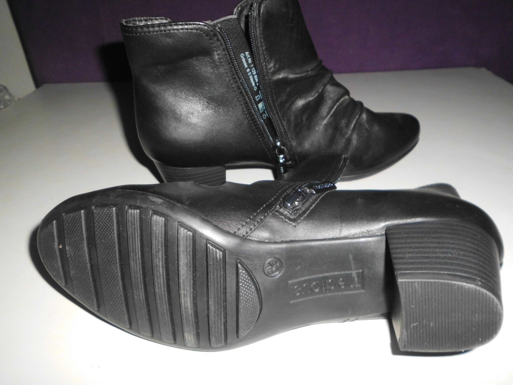 Dosenbach Scarpe da donna: Bottines Medicus noir P. 6 1/5 – Nuovo (secondo la descrizione) da Marin-Epagnier venduto da Madja 2