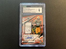 Jayden Reed Rising Rookie Material Signatures 05/99 CGC 9