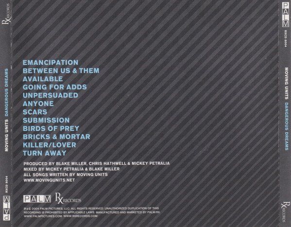 CDs: CD Moving Units - Dangerous dreams (2004, US) – Gebraucht aus Möriken AG von mineralia 1