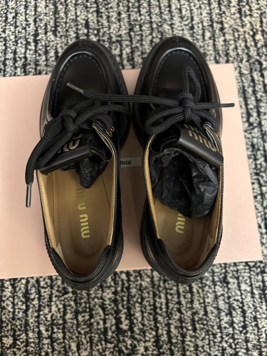 Miu Miu Scarpe da donna:  Miu Miu Schnürschuhe  – Nuovo (secondo la descrizione) da St.Moritz venduto da MonikaG08 1