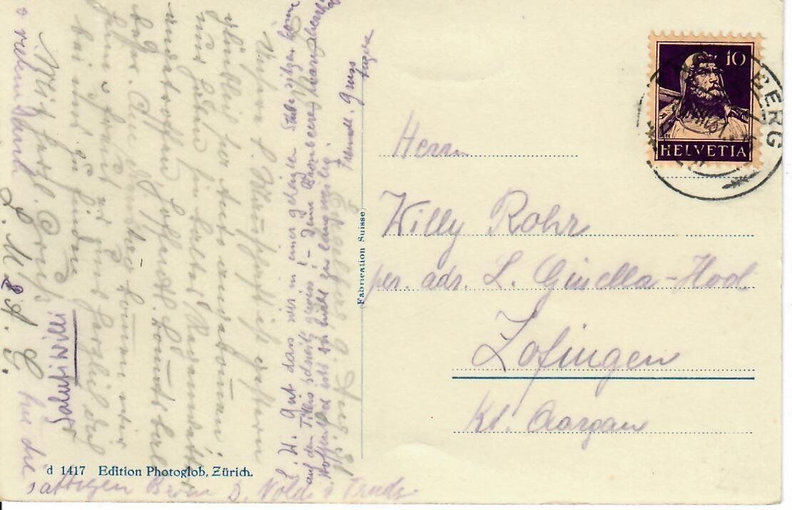 Cartes postales: Engelberg 1931 – D'occasion à Hochdorf par Ziegel-16 1