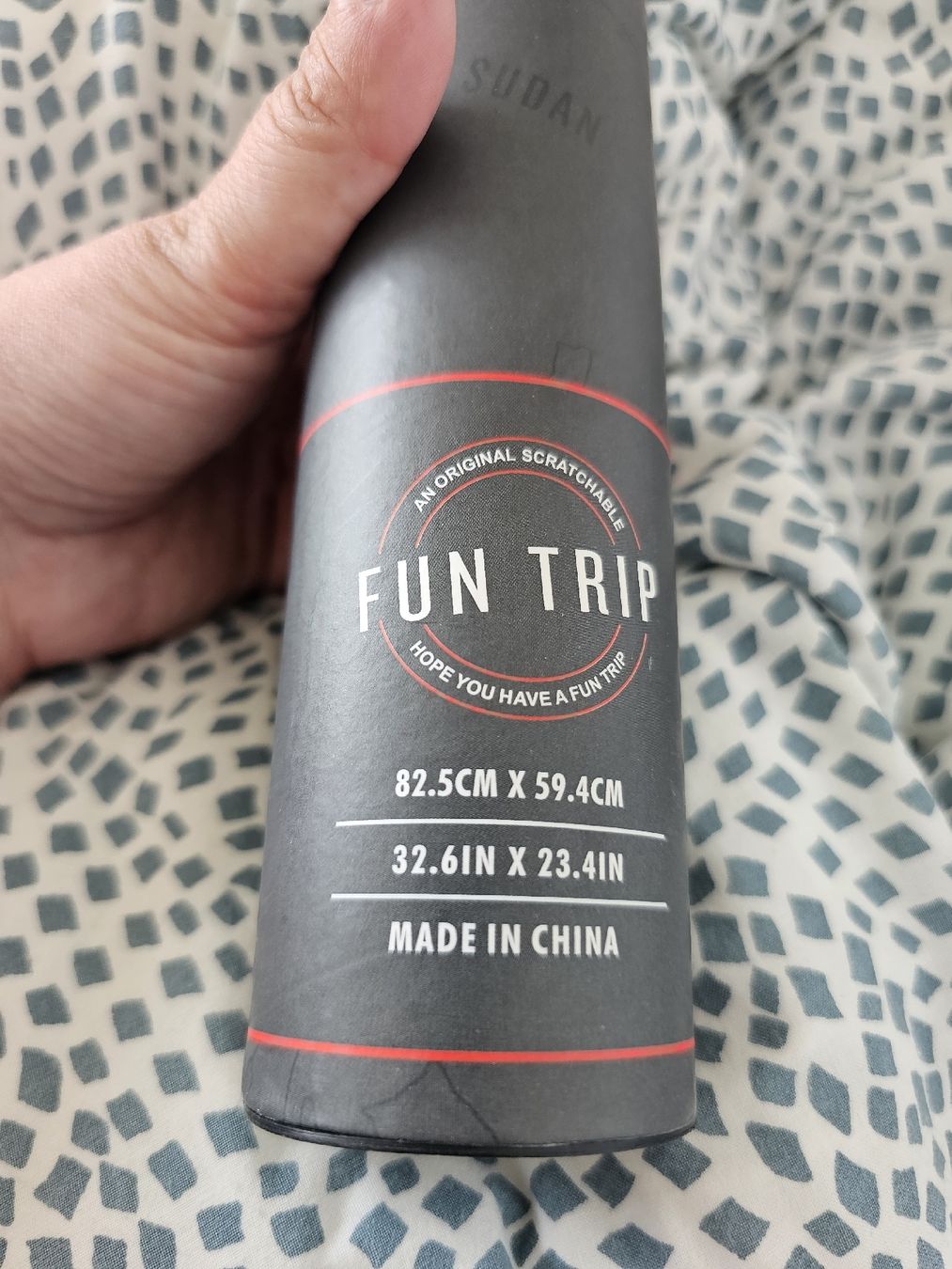 Foto & Immagini: Mappa del mondo da grattare "Fun Trip Capitals Edition"  – Nuovo (secondo la descrizione) da Novazzano venduto da Ruzzina 2