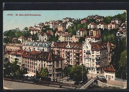 St. Gallen-Rosenberg, Ortsansicht mit St