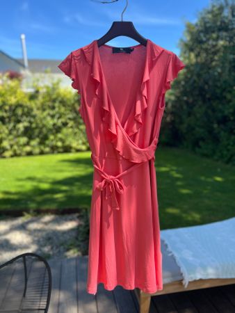 Sommerliches Kleid Gr. 36 in Koralle SIENNA