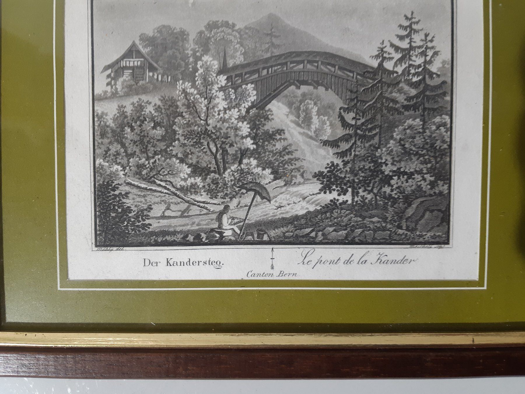 Grafica & Litografie: Litho 2 Stück Kandersteg und Brienz – Usato da Grindelwald venduto da carro5 2