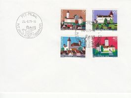 SBK B182 - B185 auf Brief, S ST 24.08.79