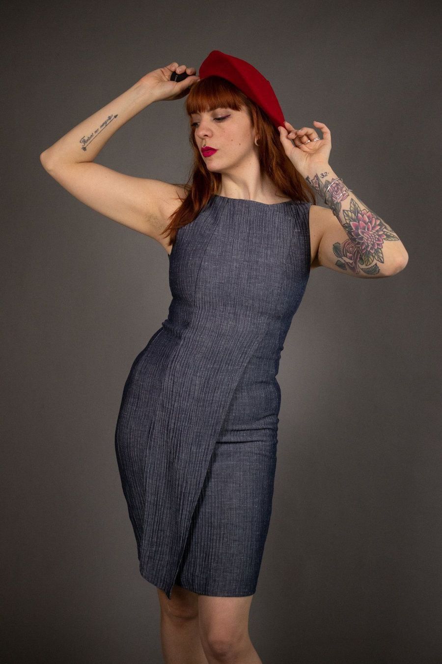 Akris Kleider: Grauer AKRIS Linenkleid - Gr. S – Gebraucht aus Hombrechtikon von BAZ-Vintage 5