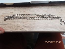 Uhrenkette Stahl, grober, 30 cm