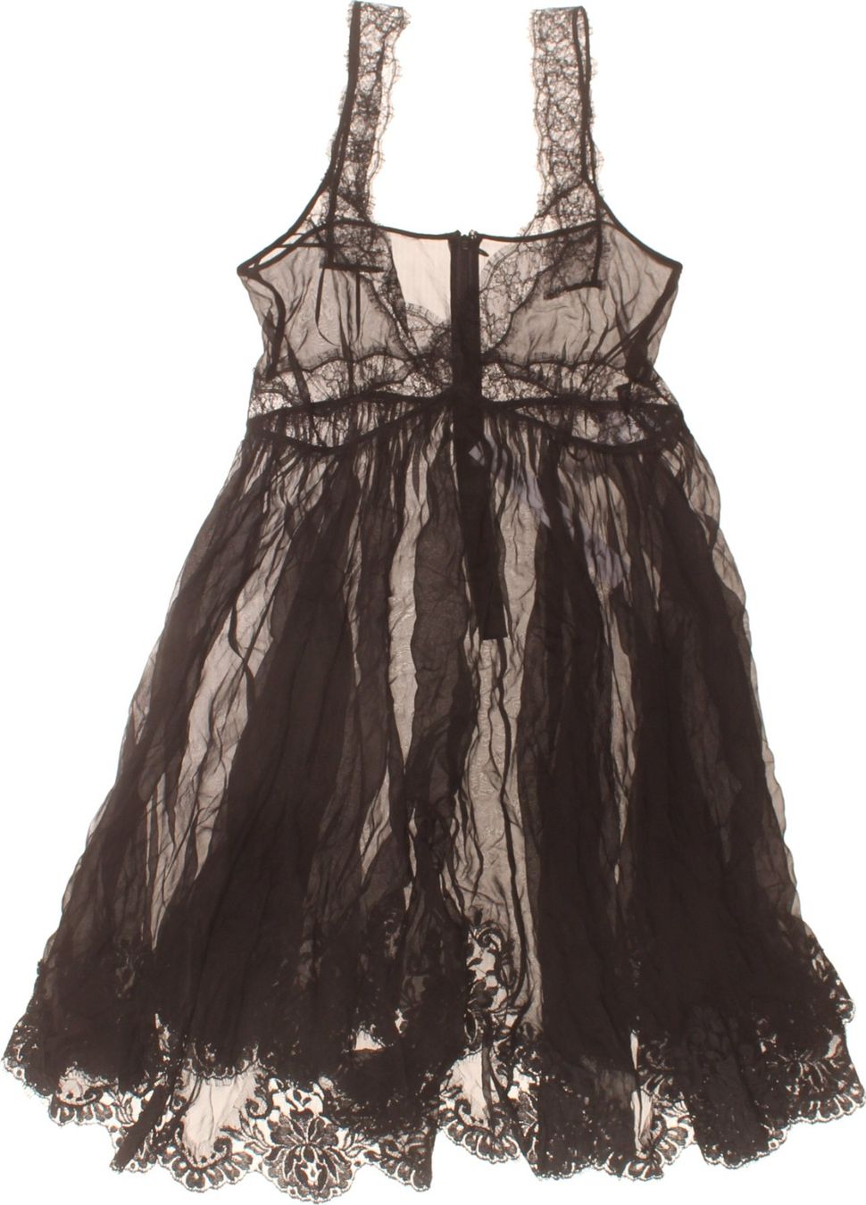 Dolce & Gabbana Vestiti: Dolce & Gabbana Spitzengefranter Kleid – Usato da Saas Grund venduto da IvanaXY 2