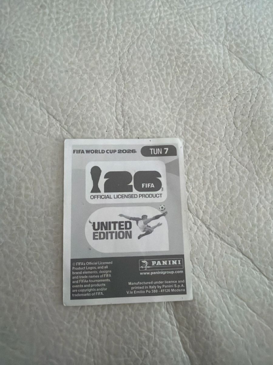 Panini Carte collezionabili: FIFA World Cup 2026 Sticker United Edition TUN 7 – Nuovo (secondo la descrizione) da Kriens venduto da saby24