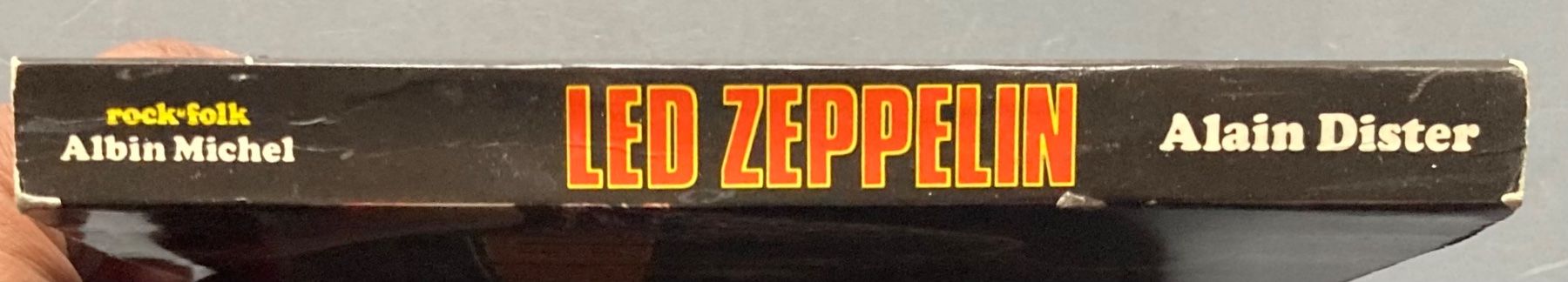 Libri: LED ZEPPELIN - LIVRE DE ALAIN DISTER – Usato da Poliez-Pittet venduto da Newtown-Records 2
