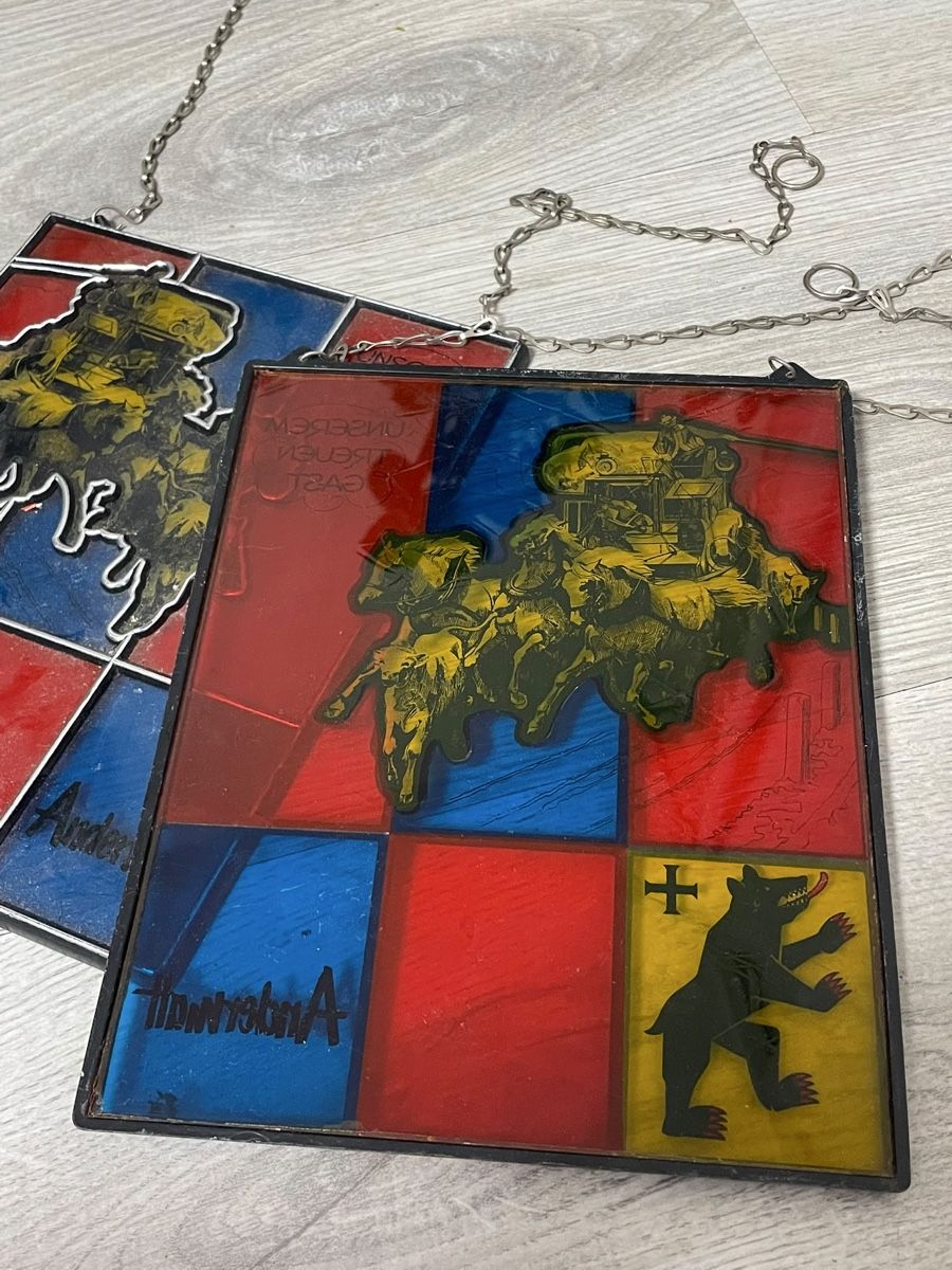 Gemälde: Deux. Tableaux suisses. – Gebraucht aus Montreux von Pipo7878 3
